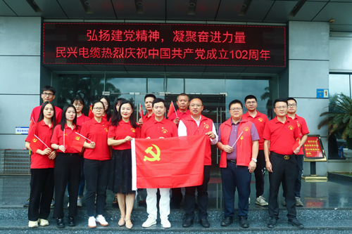 彩运网电缆举行庆祝建党102周年“七一”主题活动