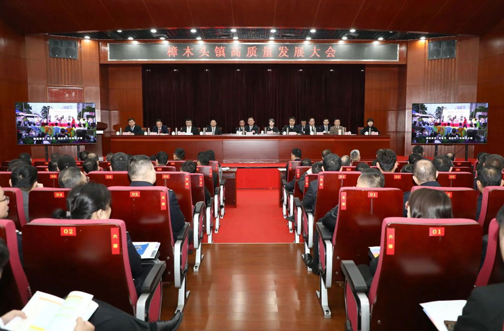彩运网电缆参加樟木头镇高质量发展大会，，，，，，，，吹响新春高质量发展集结号